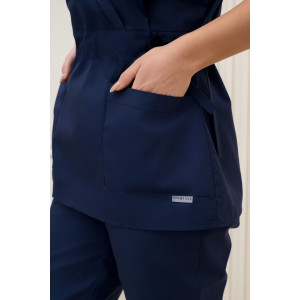 Костюм медицинский женский М-112-63 тиси (р-ры: 40-58) черника