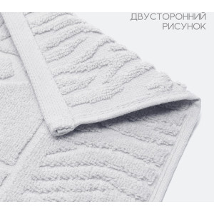 Полотенце махровое для ног 049299 белый