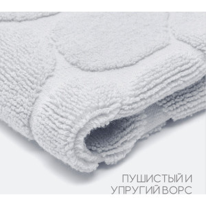 Полотенце махровое для ног 049299 белый