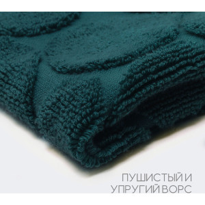 Полотенце махровое для ног 049299 зеленый