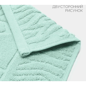 Полотенце махровое для ног 049299 ментол
