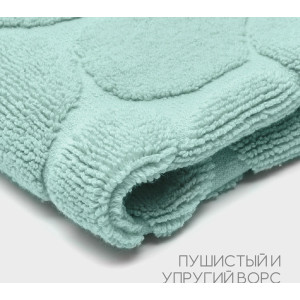 Полотенце махровое для ног 049299 ментол