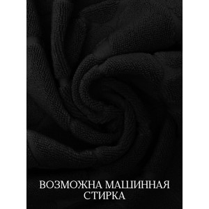 Полотенце махровое для ног 049299 черный