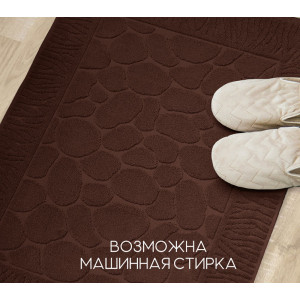 Полотенце махровое для ног 049299 шоколад