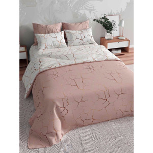 Постельное белье бязь премиум "Кракле" пудра