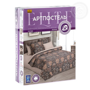 Постельное белье сатин "Морис" (последний размер) Евро