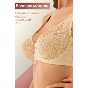 Бюстгалтер женский 71211 OIRO кружево бежевый