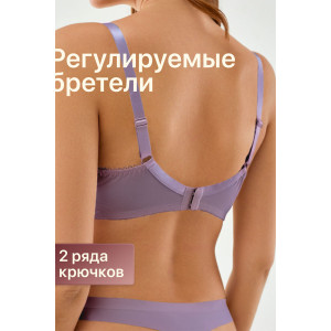 Бюстгалтер женский 71211 OIRO кружево фиолетовый