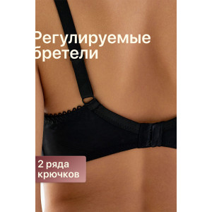 Бюстгалтер женский 71211 OIRO кружево черный