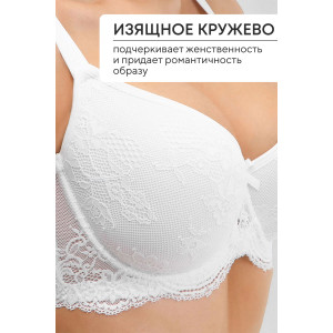Бюстгалтер женский 2300 Spacer OIRO кружево белый