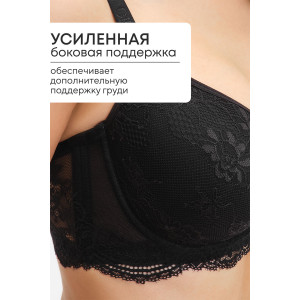 Бюстгалтер женский 2300 Spacer OIRO кружево черный