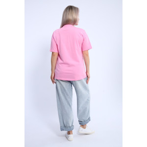 Футболка женская ФЖ0062А кулирка (р-ры: L-7XL) светло-розовый