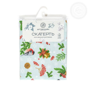 Скатерть из рогожки "Волшебство" (последний размер) 120х145