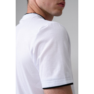 Футболка мужская №14490 кулирка (р-ры: 48-58) белый