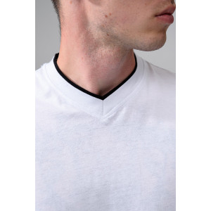 Футболка мужская №14490 кулирка (р-ры: 48-58) белый