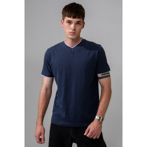 Футболка мужская №14490 кулирка (р-ры: 48-58) антрацит