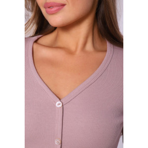 Лонгслив женский КЖ0070 кашкорсе (р-ры: XS-6XL) капучино