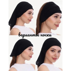 Бандана женская №60460 черный