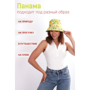 Панама женская хлопок с полиэстером №GL417