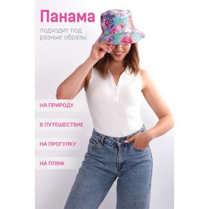 Панама женская хлопок с полиэстером №GL412