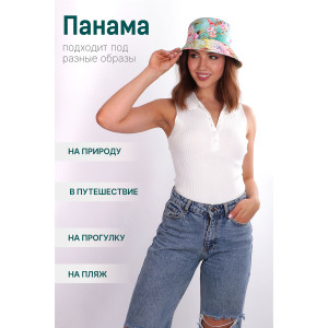 Панама женская хлопок с полиэстером №GL411