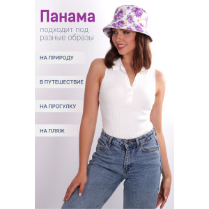 Панама женская хлопок с полиэстером №GL408