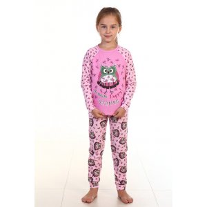 Пижама детская 786а кулирка (р-ры: 28-38) розовый