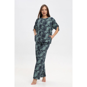 Костюм двойка женский К3165.2 кулирка варенка (р-ры: 48-62)