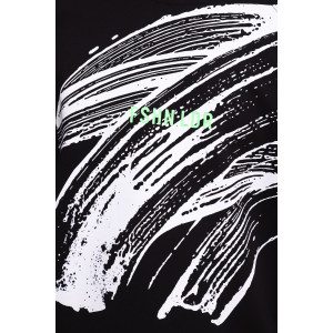 Костюм двойка детский №32080 футер с лайкрой 2-х нитка (р-ры: 116-164) черный