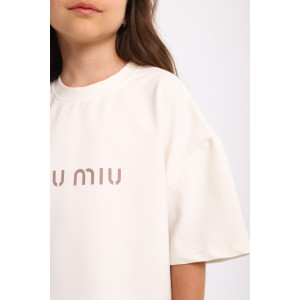 Костюм двойка детский МЛШ "Miu-Miu" футер 2-х нитка пенье (р-ры: 122-152) коричневый