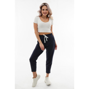 Брюки женские №029 футер (последний размер) темно-синий 50 Брюки женские №029 футер (последний размер) темно-синий 50