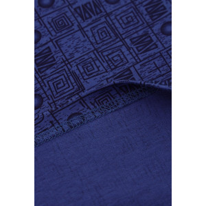 Костюм двойка мужской №21534 кулирка (р-ры: 46-60) синий