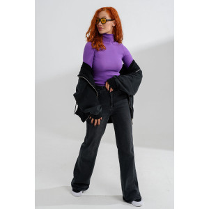 Водолазка женская №14439/6 кашкорсе (р-ры: 42-56) лиловый Водолазка женская №14439/6 кашкорсе (р-ры: 42-56) лиловый