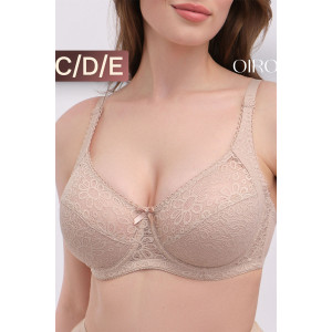 Бюстгальтер женский OIRO кружево 2808 OLIVIA синий