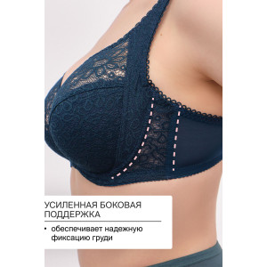 Бюстгальтер женский OIRO кружево 2808 OLIVIA изумрудный