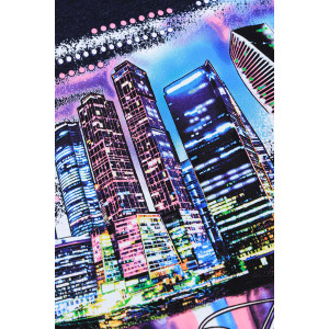 Туника женская "Москва-сити" кулирка (последний размер) антрацит 44,46,54