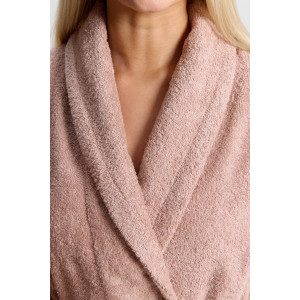 Халат женский "Комфорт-3" махра (р-ры: 46-56) пудровый