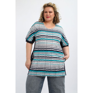 Туника женская Т3170 "Большие размеры" кулирка (р-ры: 58-68)