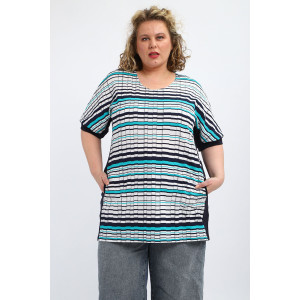 Туника женская Т3170 "Большие размеры" кулирка (р-ры: 58-68)
