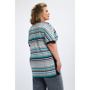 Туника женская Т3170 "Большие размеры" кулирка (р-ры: 58-68)