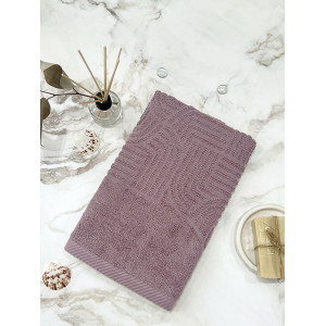 Полотенце махровое "Оскар" 07-157 темно-фиолетовый Полотенце махровое "Оскар" 07-157 темно-фиолетовый