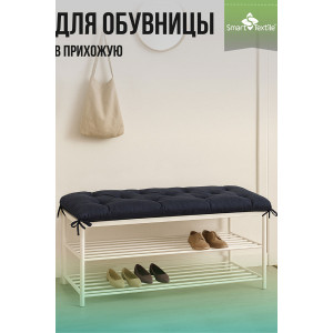 Накидка-подушка для мебели грета "Релаксия" серый