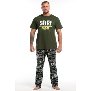 Костюм двойка мужской "Surf" М-9КМ-1 кулирка (р-ры: 46-60) хаки
