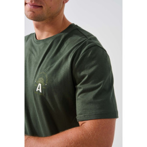 Пижама мужская "Авангард" 2390-К/Ф кулирка-фланель (р-ры: 48-58) зеленый