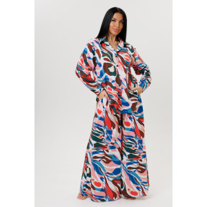 Костюм двойка женский №2221/1 кулирка (р-ры: 42-60) розовый
