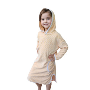 Туника детская №33055 велюр (р-ры: 110-152) желтый Туника детская №33055 велюр (р-ры: 110-152) желтый