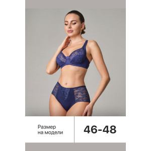 Трусы женские 0209 OIRO нейлон (р-ры: 46-60) зеленый, синий, бордо - упаковка 3 шт. 