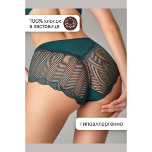 Трусы женские 0208 OIRO нейлон (р-ры: 46-60) зеленый, синий, бордо - упаковка 3 шт. 