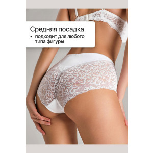 Трусы женские 0207 OIRO нейлон (р-ры: 46-60) черный, белый, бежевый - упаковка 3 шт. 