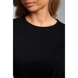 Платье женское 968 кулирка с лайкрой пенье (последний размер) черный 52 Платье женское 968 кулирка с лайкрой пенье (последний размер) черный 52